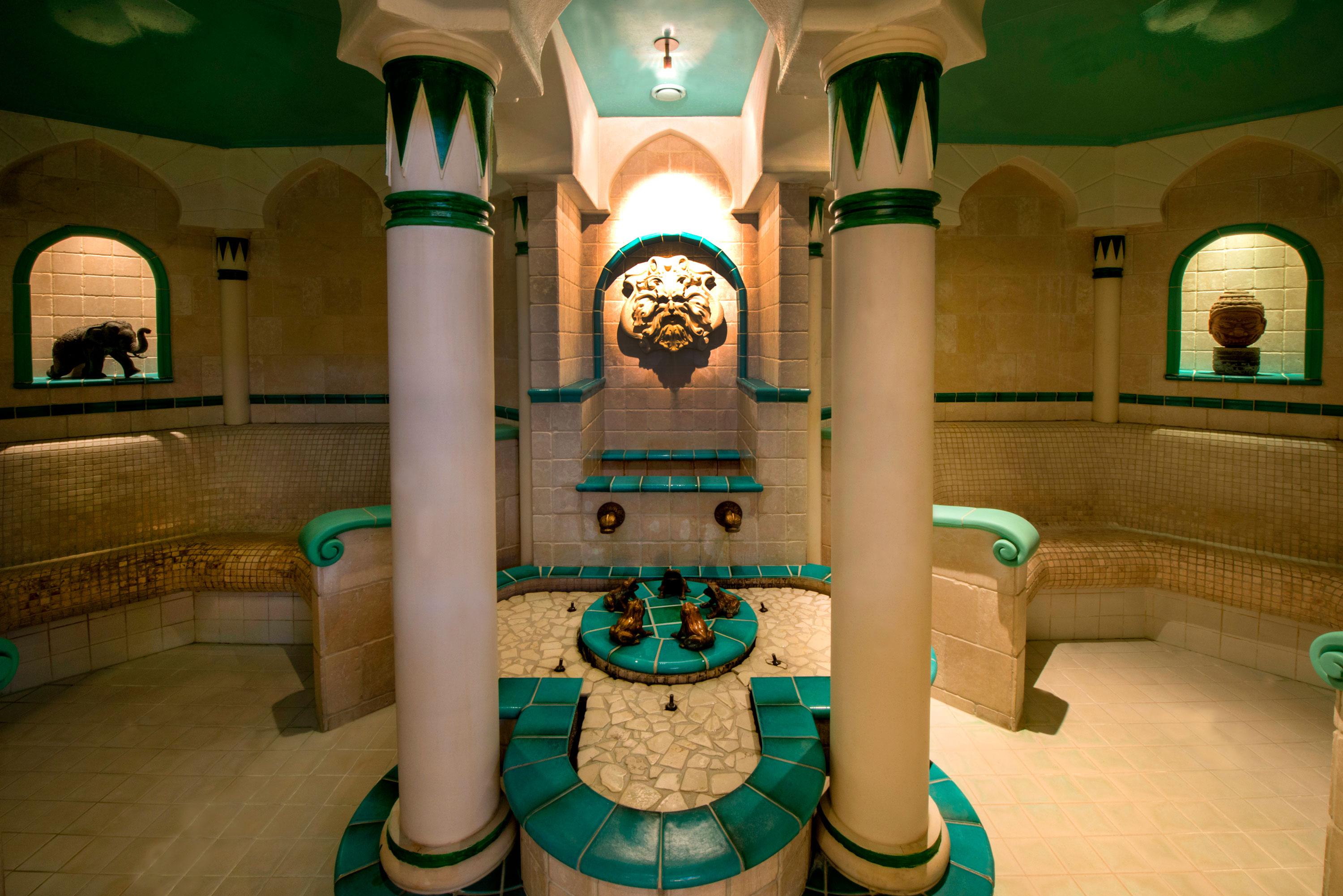 东方植物园水疗花园酒店 拉克鲁斯 外观 照片 A hammam in the United Arab Emirates