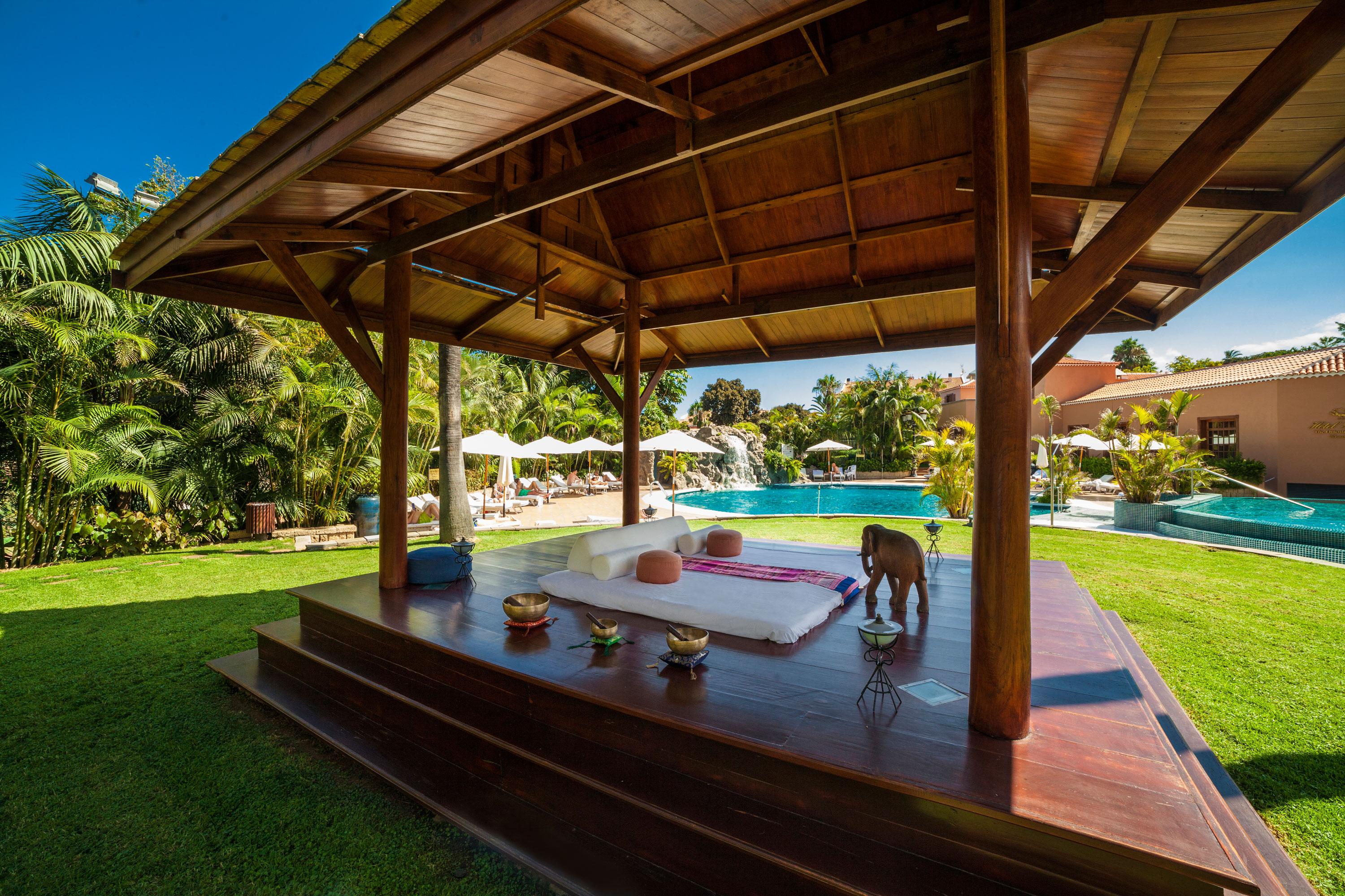 东方植物园水疗花园酒店 拉克鲁斯 外观 照片 Spa at the resort