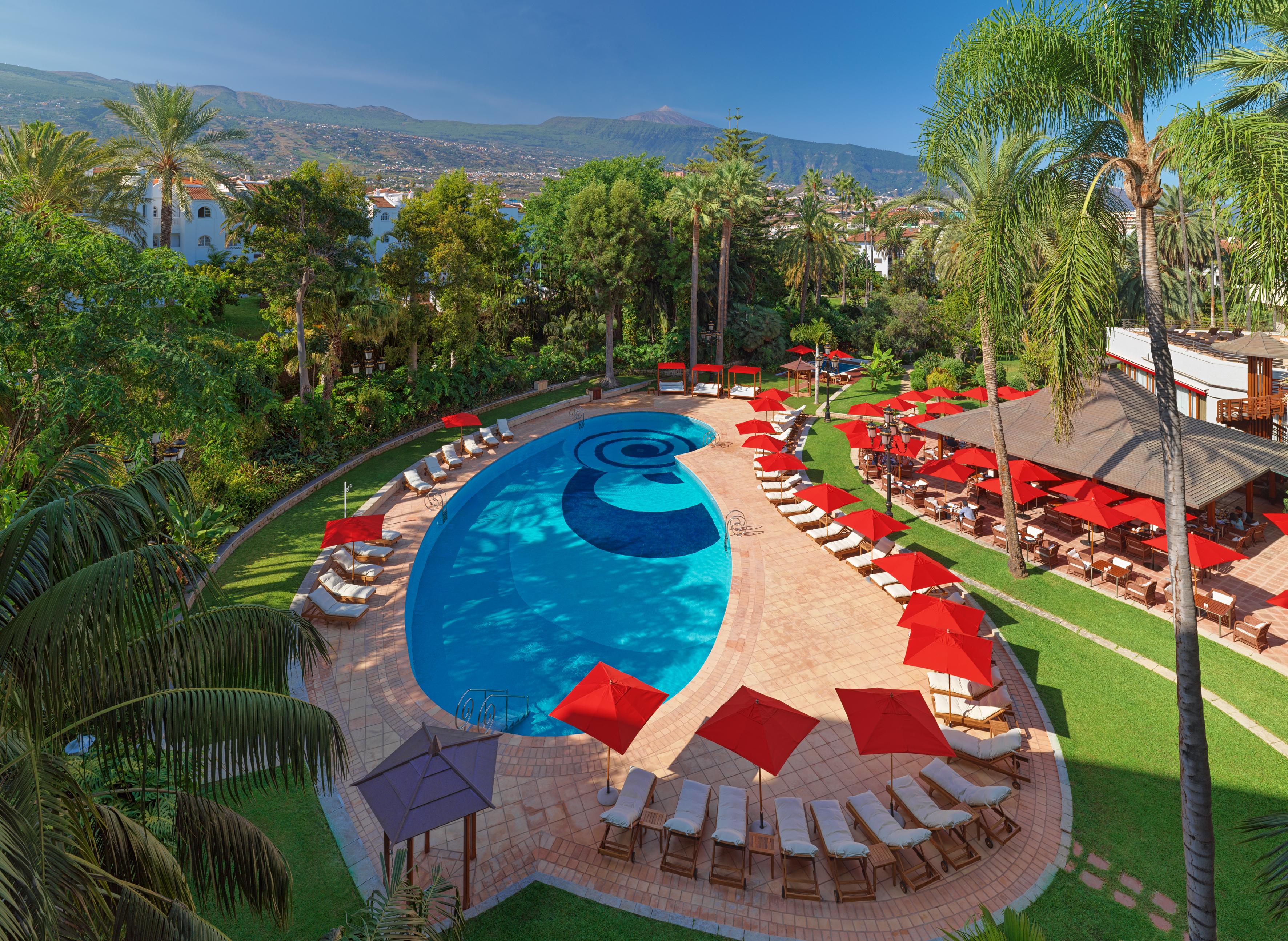 东方植物园水疗花园酒店 拉克鲁斯 外观 照片 The pool at the Bel Air Hotel