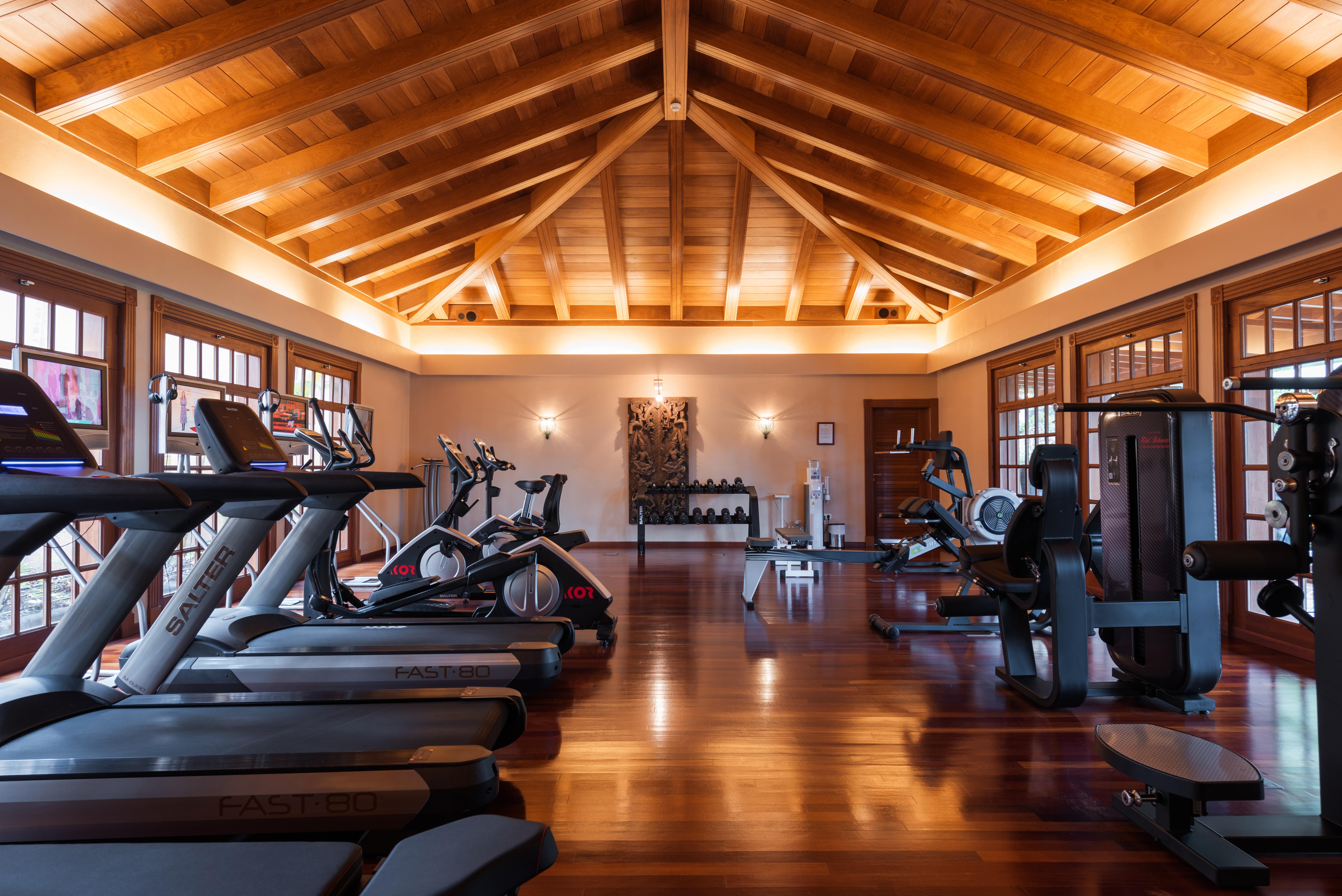 东方植物园水疗花园酒店 拉克鲁斯 外观 照片 The gym at the Four Seasons Resort