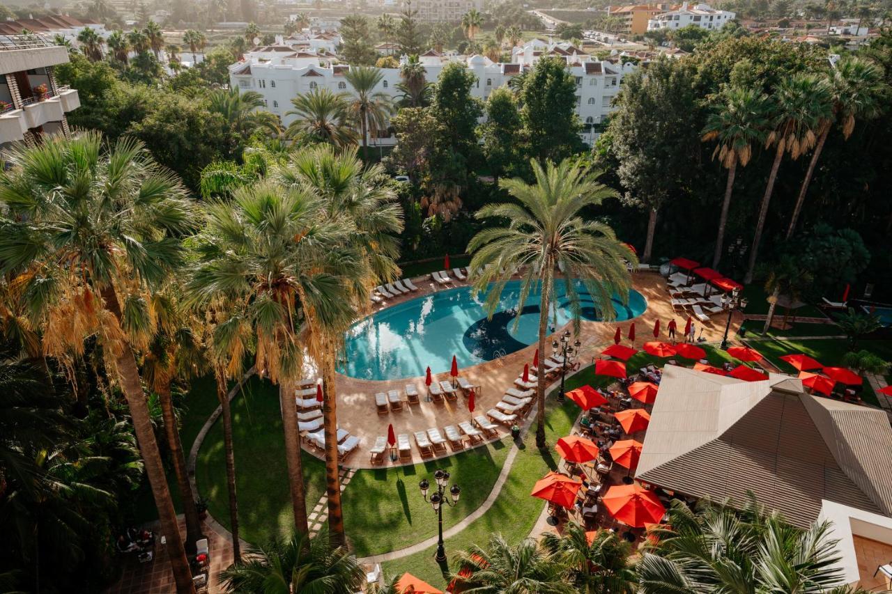 东方植物园水疗花园酒店 拉克鲁斯 外观 照片 The pool at the Saguaro Palm Springs